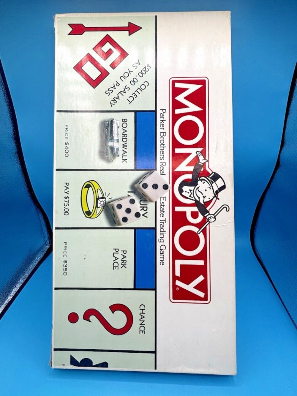 Monopoly Deluxe Anniversary Edition Parker Bros. INCOMPLETE 1985 Vintage
